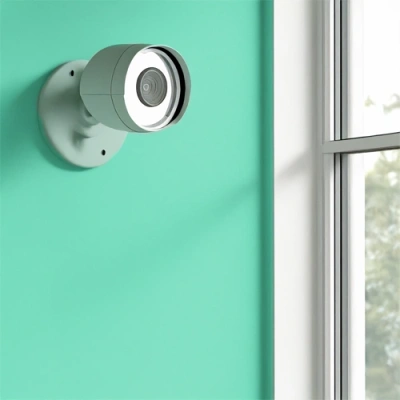 St. Louis vivint camera facing a window